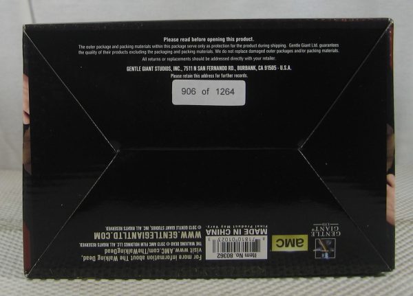 Walking Dead The Governor Bust 906/1264 Gentle Giant NEW SEALED - Image 8