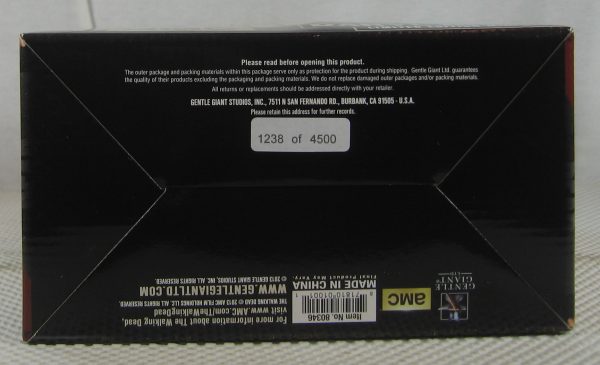 Walking Dead Daryl Dixon Bust 1238/4500 Gentle Giant NEW SEALED - Image 11