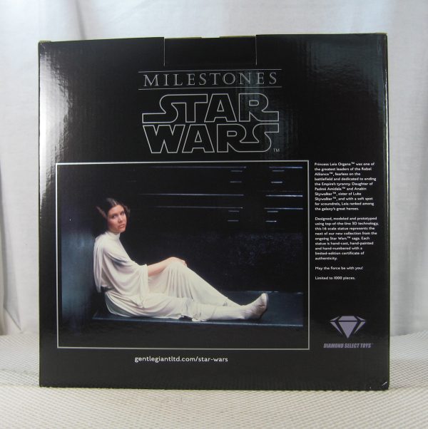 Star Wars Milestones Princess Leia 1/6 Statue 426/1000 Diamond Select NEW SEALED - Image 4