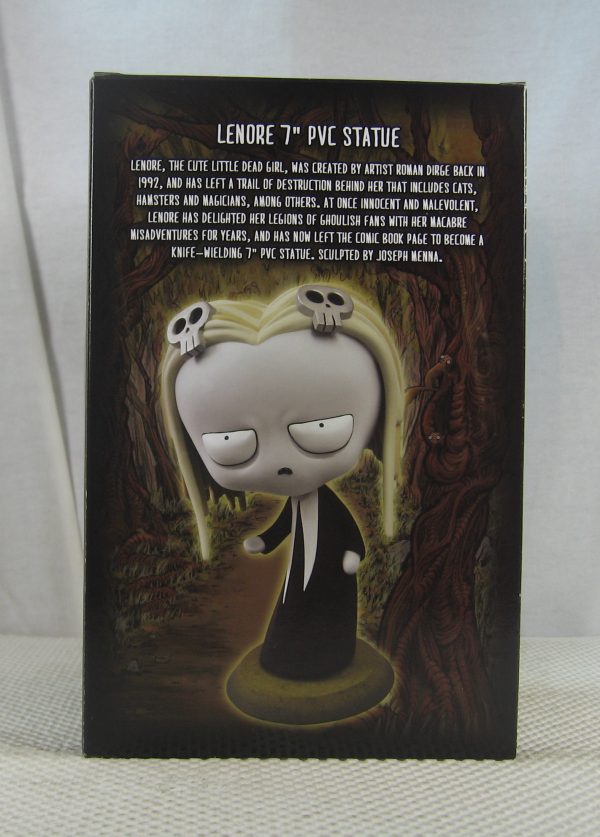 Roman Dirge Lenore 7" PVC Statue The Cute Little Dead Girl Diamond Select SEALED - Image 4