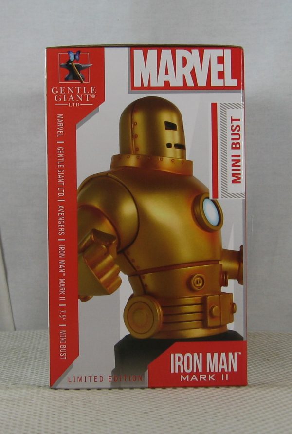 Gentle Giant Iron Man Mark II Mini Bust 06/300 Marvel NEW SEALED - Image 5