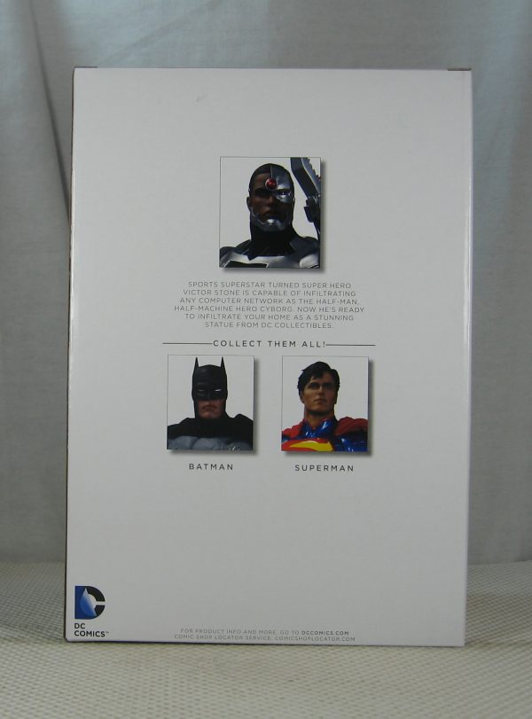 Cyborg Statue DC Comics Icons 062/5200 DC Collectibles NEW SEALED - Image 4