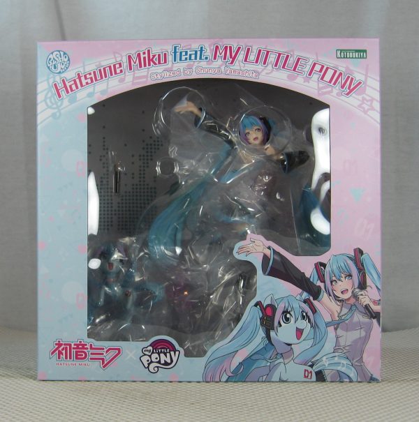 Kotobukiya Hatsume Miku Bishoujo 1/7 Statue Featuring My Little Pony NEW SEALED - Image 6