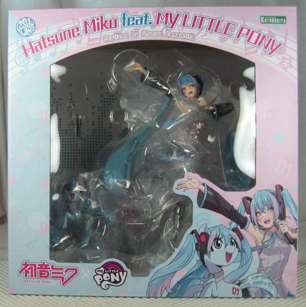 Kotobukiya Hatsume Miku Bishoujo 1/7 Statue Featuring My Little Pony NEW SEALED - Image 12