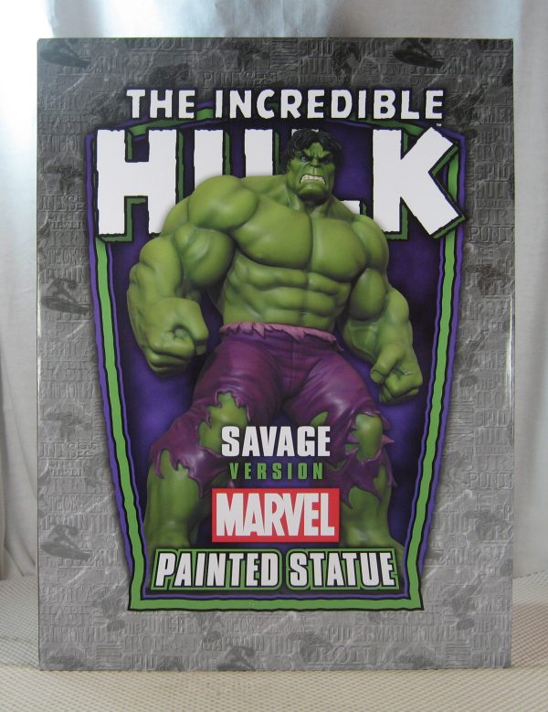 Savage Hulk Statue 709/1900 Bowen Designs Avengers NEW SEALED - Image 3
