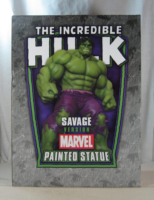 Savage Hulk Statue 709/1900 Bowen Designs Avengers NEW SEALED - Image 5