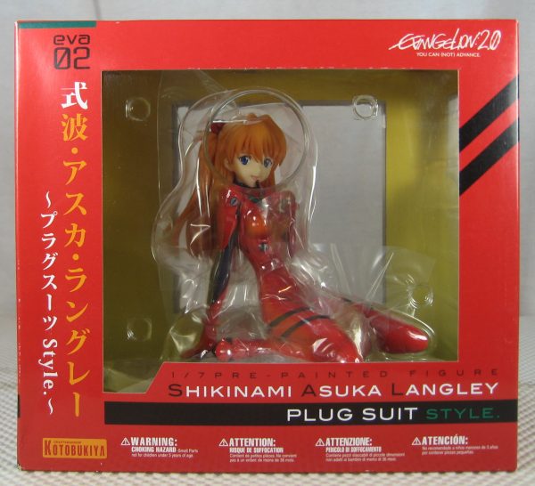 Kotobukiya Evangelion Shikinami Asuka Langley 1/7 Figure Plug-Suit Style NEW SEALED - Image 9