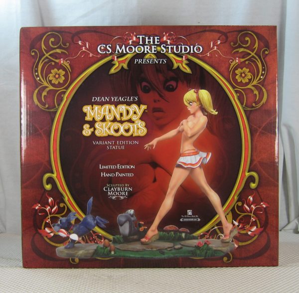 CS Moore Mandy and Skoots Variant Statue 191/500 Dean Yeagle NEW SEALED - Image 6