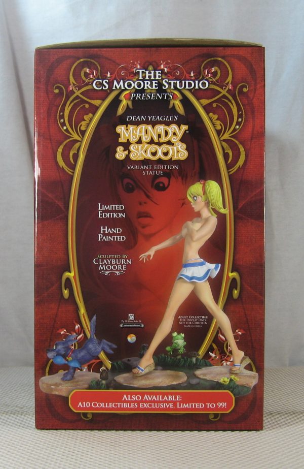 CS Moore Mandy and Skoots Variant Statue 191/500 Dean Yeagle NEW SEALED - Image 7