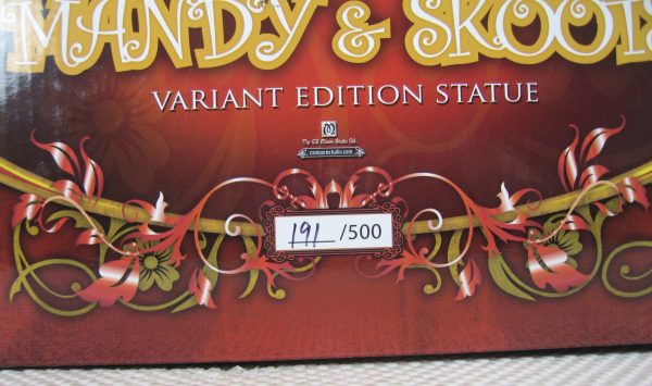 CS Moore Mandy and Skoots Variant Statue 191/500 Dean Yeagle NEW SEALED - Image 11