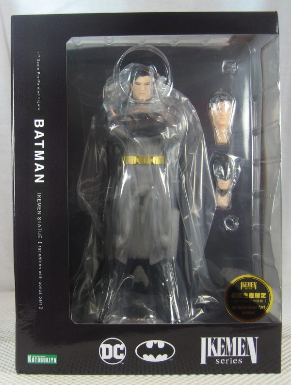 Kotobukiya Batman Ikemen 1/7 Statue with Bonus Head First Edition NEW SEALED - Image 13