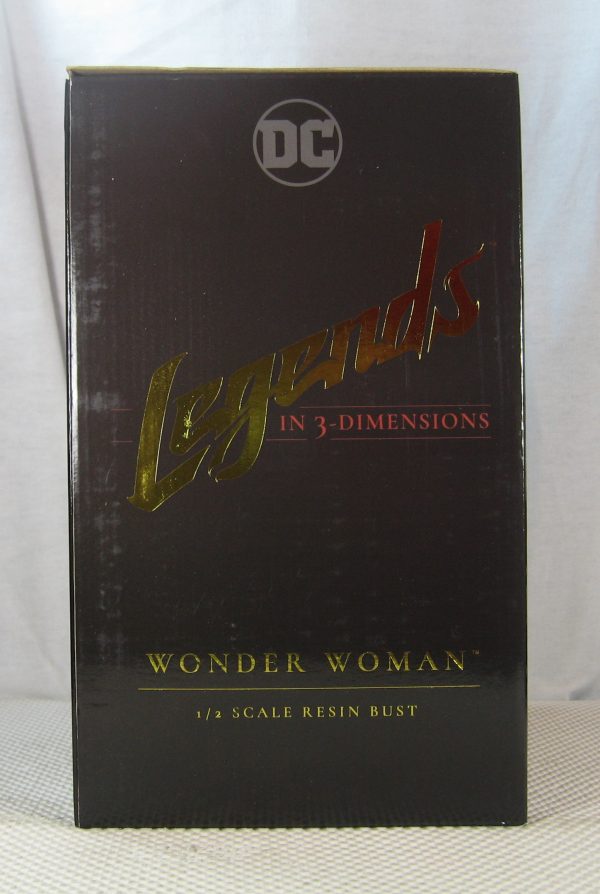 DC Legends in 3D Wonder Woman Animated 1/2 Bust 469/1000 Diamond Select SEALED - Image 6