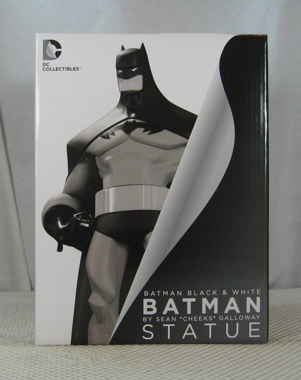 Batman Black and White Statue Sean "Cheeks" Galloway NEW SEALED - Image 2