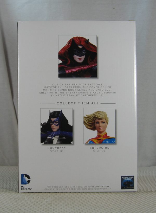 Batwoman Statue 1620/5200 Cover Girls of the DC Universe Artgerm NEW SEALED - Image 4
