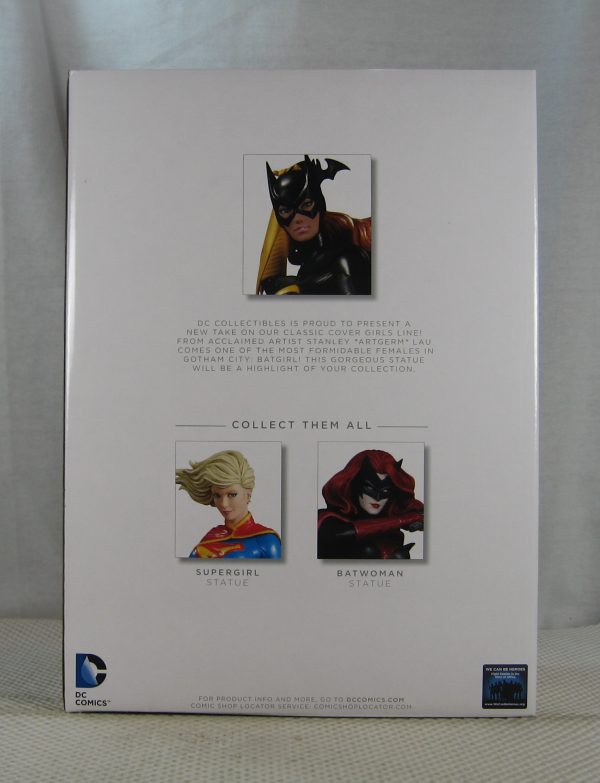 Batgirl Statue Cover Girls of the DC Universe Artgerm 1373/5200 NEW SEALED - Image 4