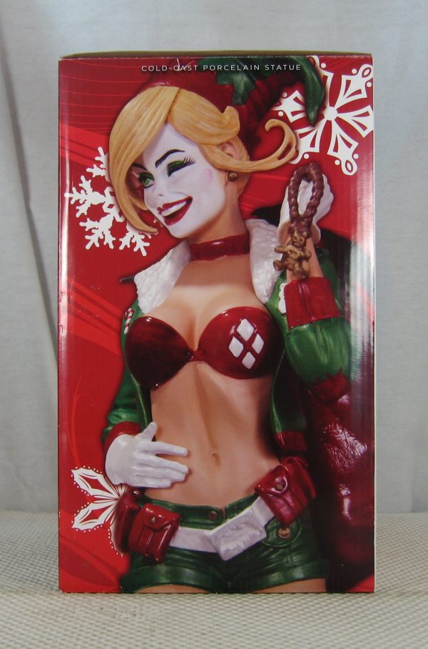 Bombshells Harley Quinn Holiday Statue DC Collectibles Batman Joker NEW SEALED - Image 3
