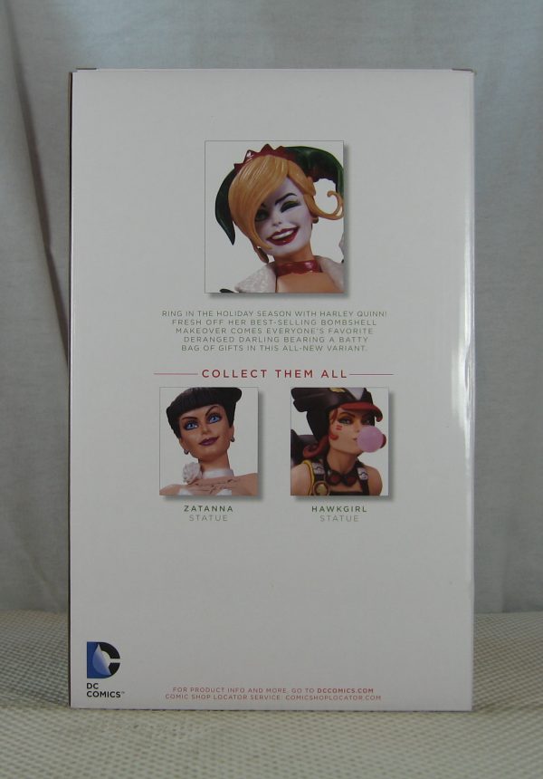 Bombshells Harley Quinn Holiday Statue DC Collectibles Batman Joker NEW SEALED - Image 4