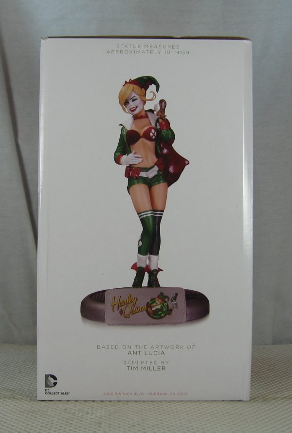 Bombshells Harley Quinn Holiday Statue DC Collectibles Batman Joker NEW SEALED - Image 5
