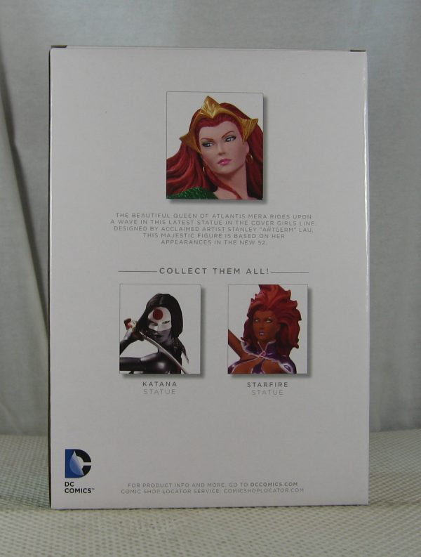 Mera Statue 533/5200 Cover Girls of the DC Universe Artgerm NEW SEALED - Image 5