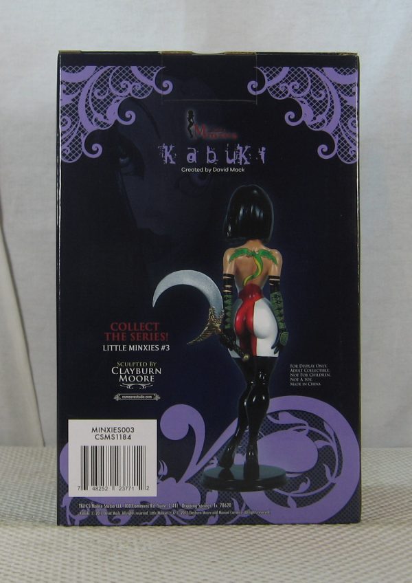 Kabuki Little Minxies Statue 347/500 David Mack Clayburn Moore NEW SEALED - Image 6