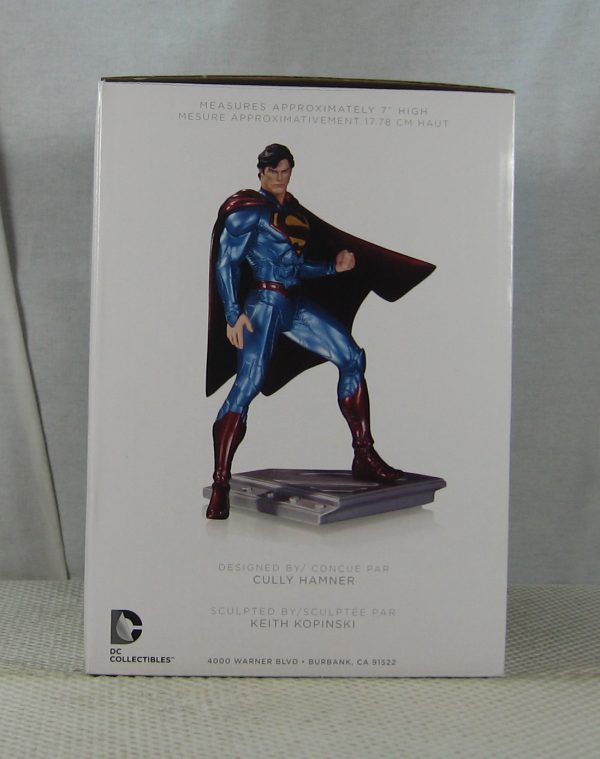 Superman The Man of Steel Statue by Cully Hamner DC Collectibles NEW SEALED - Image 5