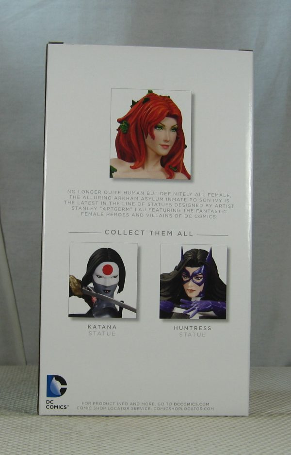 Poison Ivy Statue Cover Girls of the DC Universe 1780/5200 Artgerm NEW SEALED - Image 5