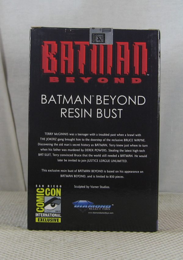 Batman Beyond Bust 077/850 Batman Beyond Animated Series 2017 SDCC NEW SEALED - Image 4