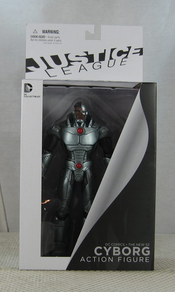 Cyborg Action Figure Justice League New 52 DC Collectibles NEW SEALED - Image 2