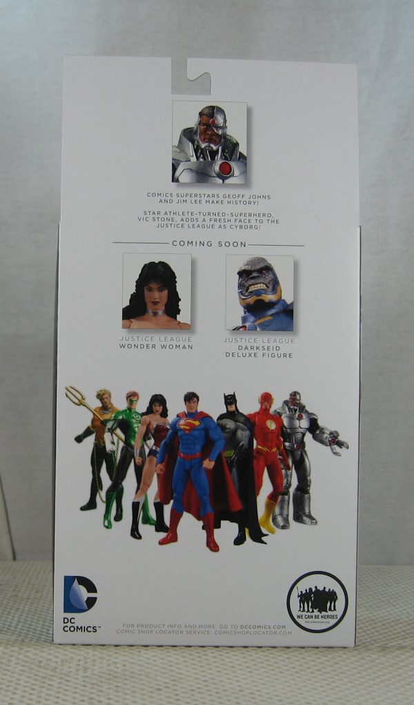 Cyborg Action Figure Justice League New 52 DC Collectibles NEW SEALED - Image 4