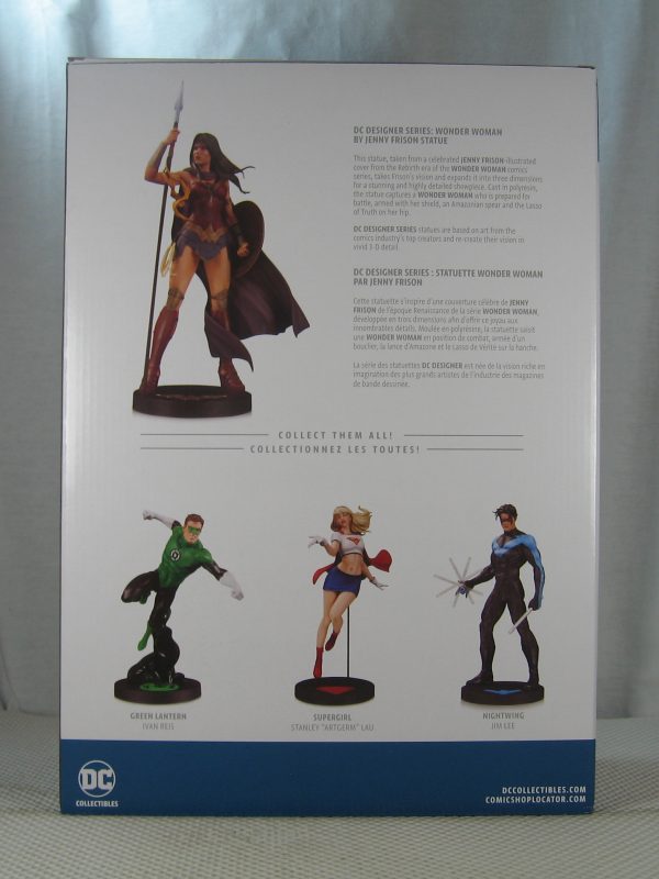 Wonder Woman Statue Jenny Frison DC Designer Series 1457/5000 DC Comics SEALED - Image 5