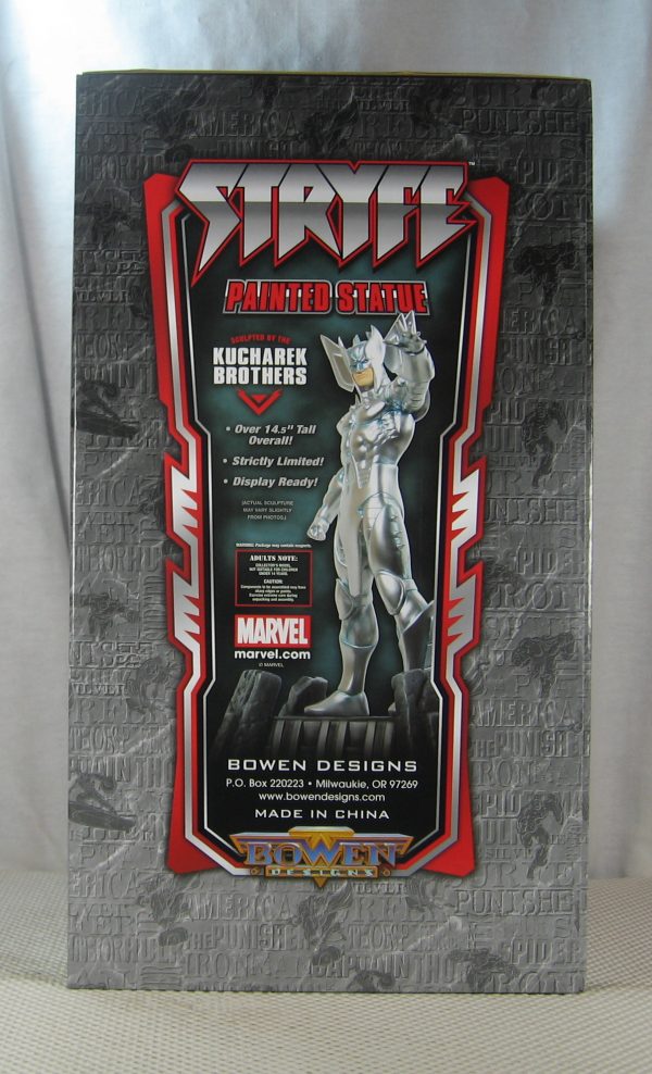 Stryfe Statue 264/400 Bowen Designs X-Men Cable NEW SEALED - Image 5