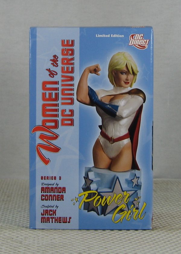 Power Girl Bust Women of the DC Universe Series 3 Amanda Conner 736/5000 SEALED - Image 3