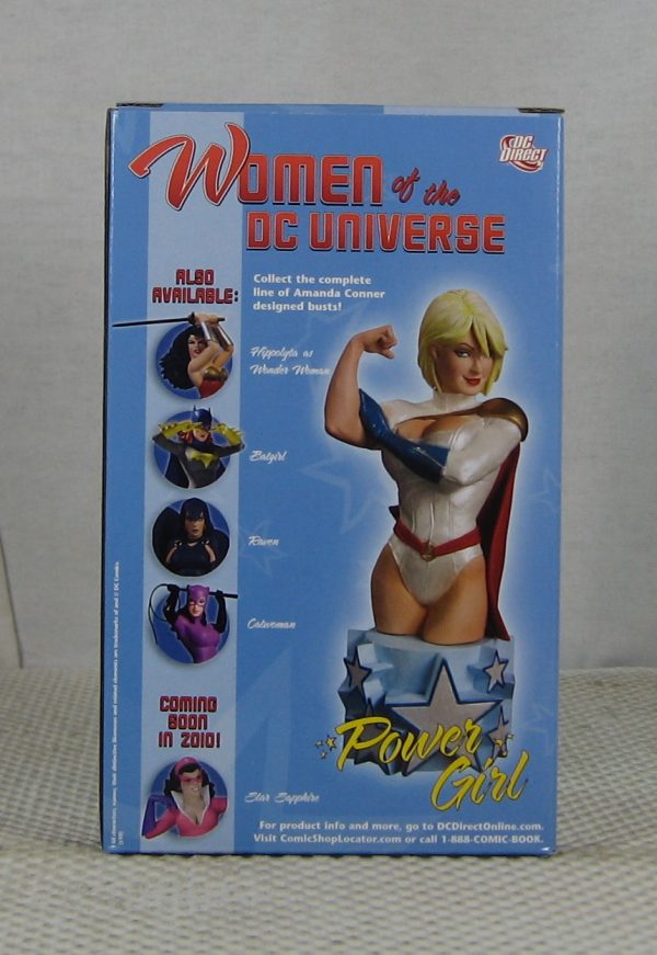 Power Girl Bust Women of the DC Universe Series 3 Amanda Conner 736/5000 SEALED - Image 5