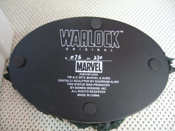 Warlock Original Statue 076/270 Website Exclusive Bowen Designs BRAND NEW - Image 12