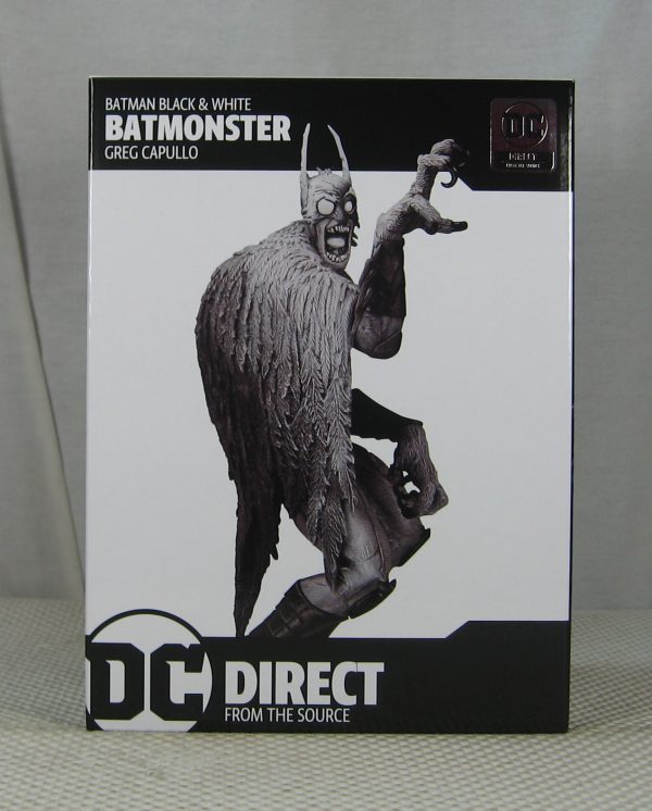 Batman Black and White Batmonster Statue Greg Capullo NEW SEALED - Image 3