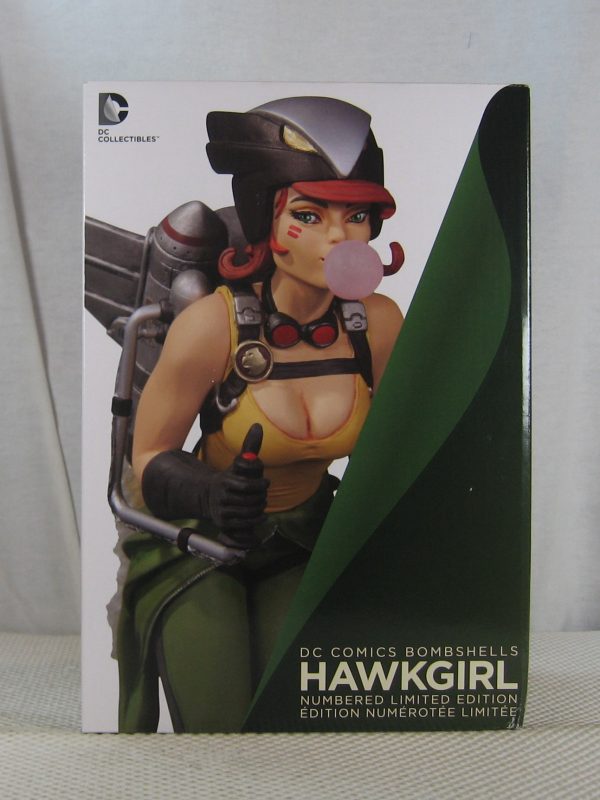 Bombshells Hawkgirl Statue 912/5200 DC Collectibles DC Comics NEW SEALED - Image 2