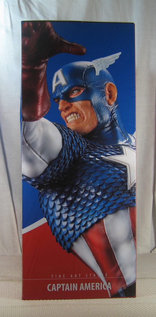 Kotobukiya Captain America Avengers Fine Art Statue 555/800 Marvel NEW SEALED - Image 6