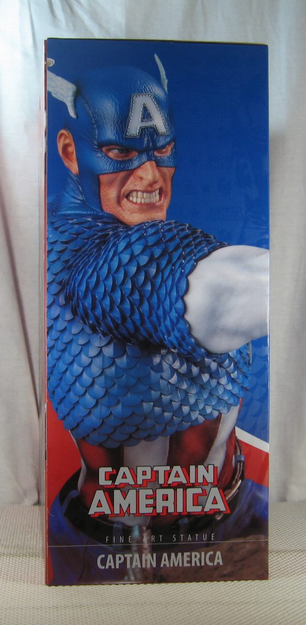 Kotobukiya Captain America Avengers Fine Art Statue 555/800 Marvel NEW SEALED - Image 8