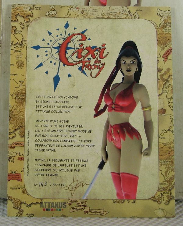 Cixi de Troy Fearless Warrior Outfit 149/599 Olivier Vatine Attakus BRAND NEW - Image 10
