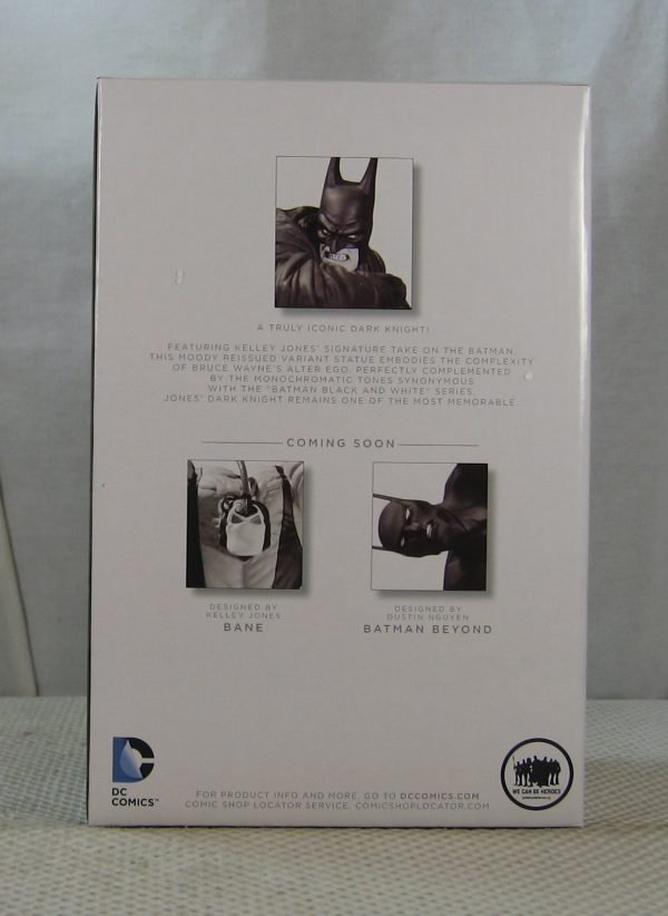 Batman Black and White Statue Kelley Jones 2nd Edition NEW SEALED - Image 4