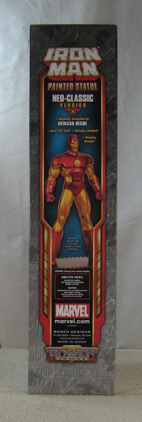 Iron Man Neo-Classic Statue 310/600 Bowen Designs NEW SEALED - Image 5