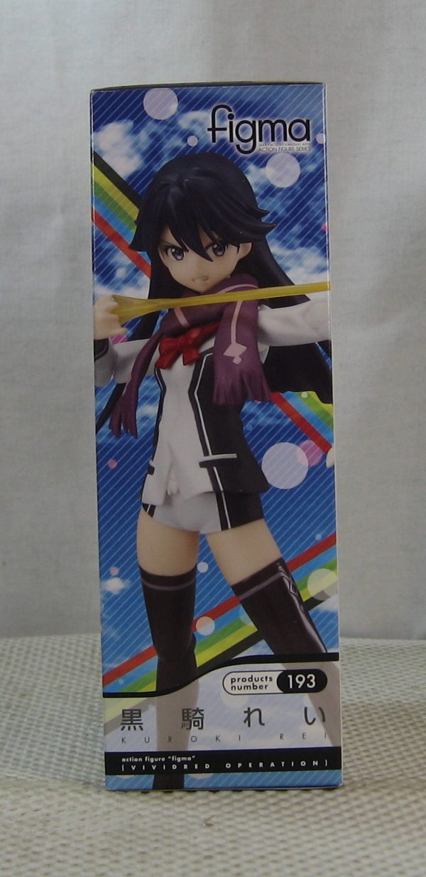Vividred Operation Kuroki Rei Figma #193 Action Figure Max Factory NEW SEALED - Image 5