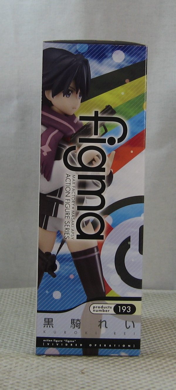 Vividred Operation Kuroki Rei Figma #193 Action Figure Max Factory NEW SEALED - Image 7