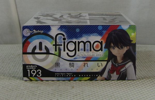 Vividred Operation Kuroki Rei Figma #193 Action Figure Max Factory NEW SEALED - Image 8