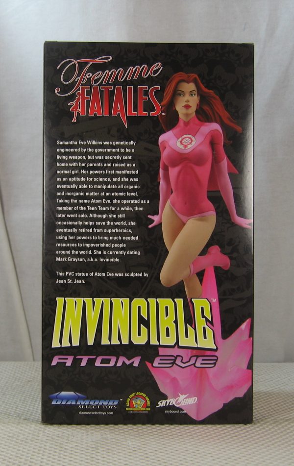 Invincible Atom Eve Femme Fatales Figure Statue Diamond Select NEW SEALED - Image 4