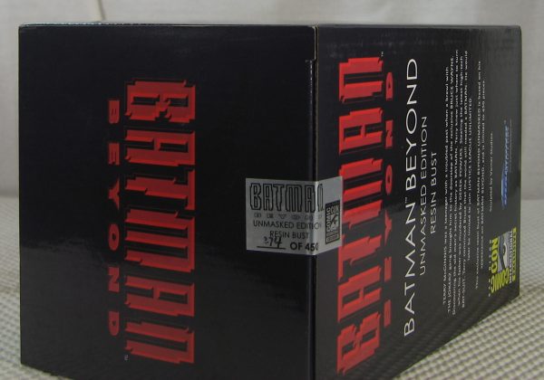 Batman Unmasked Bust 274/450 Batman Beyond Animated Series 2017 SDCC NEW SEALED - Image 8