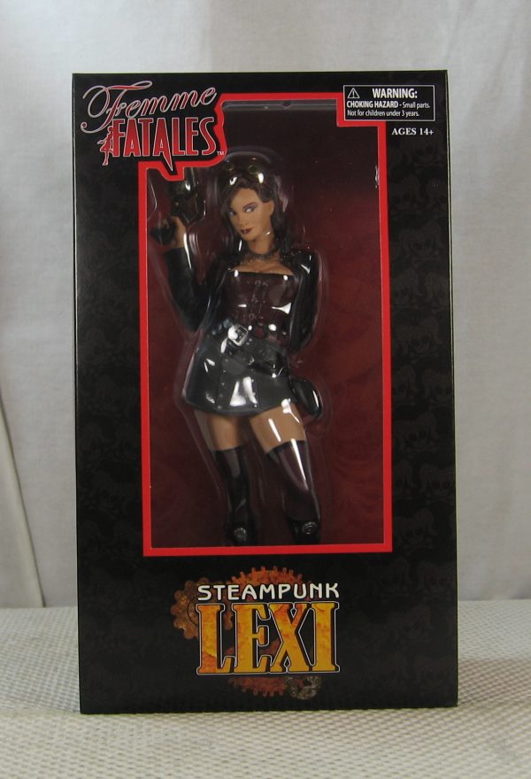 Steampunk Lexi Femme Fatales Figure Statue Diamond Select NEW SEALED - Image 2