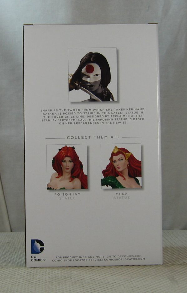 Katana Statue Cover Girls of the DC Universe 837/5200 Artgerm NEW SEALED - Image 5