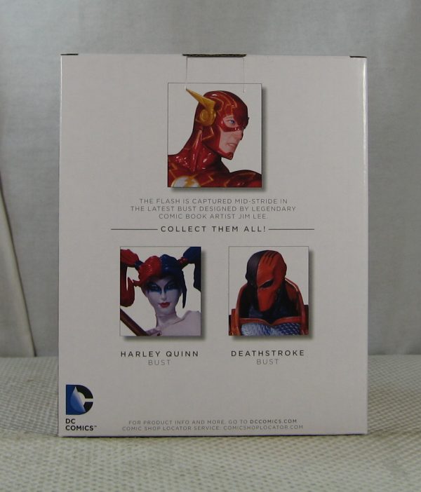 The Flash Bust DC Comics Super-Heroes Jim Lee New 52 DC Collectibles NEW SEALED - Image 4