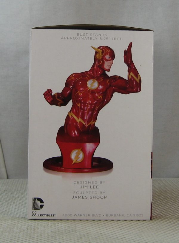 The Flash Bust DC Comics Super-Heroes Jim Lee New 52 DC Collectibles NEW SEALED - Image 5